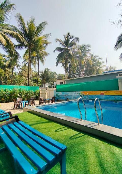 Gk Beach House 5Bhk Pvt Pool Villa Mumbai Bagian luar foto