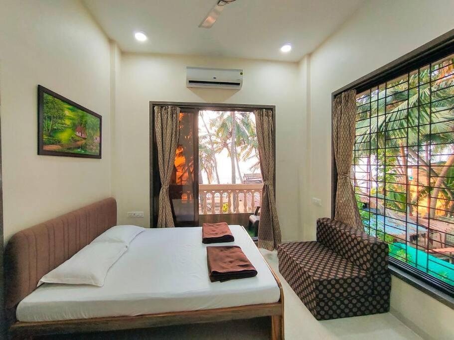 Gk Beach House 5Bhk Pvt Pool Villa Mumbai Bagian luar foto