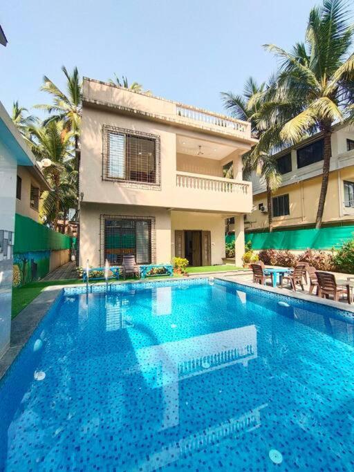 Gk Beach House 5Bhk Pvt Pool Villa Mumbai Bagian luar foto